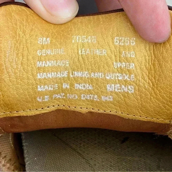 Timberland Paladian Brown Leather Sneakers 8 - Picture 9 of 9